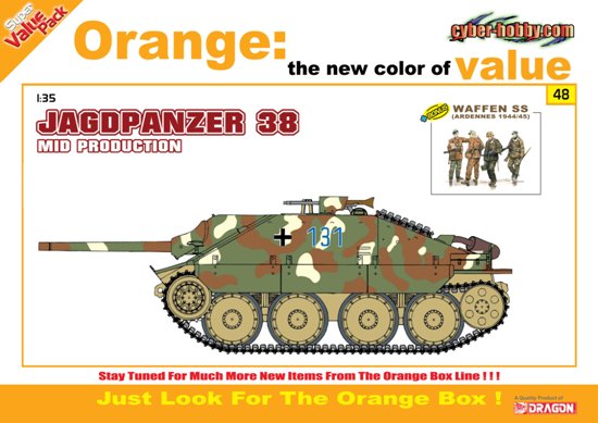 1/35 Jagdpanzer 38 Hetzer Mid Production w/Waffen Grenadier 1944 - Click Image to Close