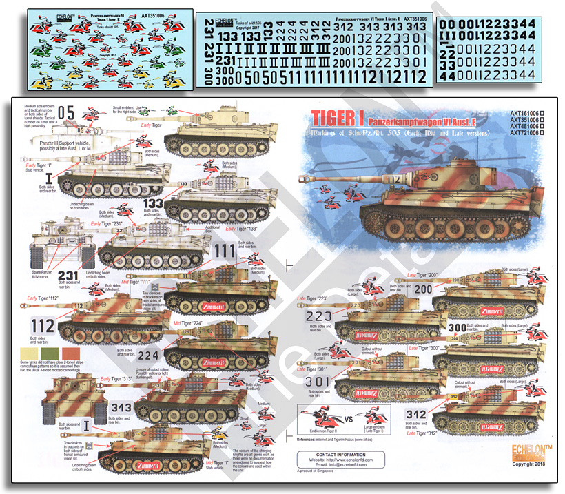 1/35 Schwere Pz.Abt.505 Tiger I - Click Image to Close