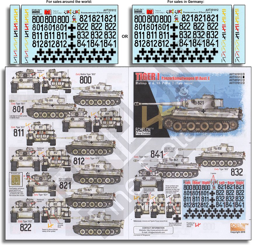 1/35 8.SS-Pz.Rgt.2 Tiger I - Click Image to Close