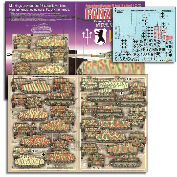 1/48 2 & 3 Pz.Div., Das Reich & HJ Pz.Kpfw.IV Ausf.H & J - Click Image to Close