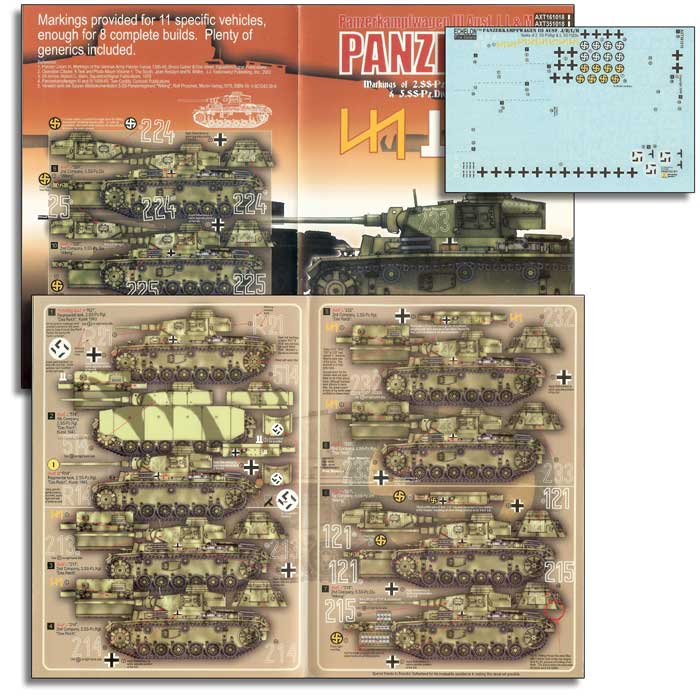 1/48 Das Reich & Wiking Pz.Kpfw.III Ausf.J/L/M - Click Image to Close