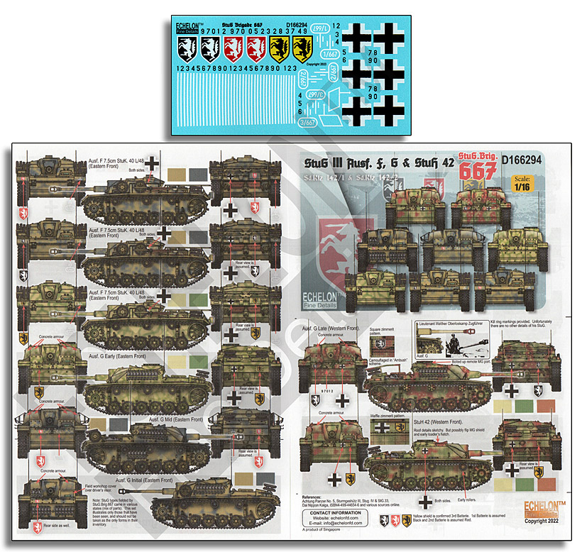 1/16 StuG.III Ausf.F/G & StuH 42 of StuG Brigade 667 - Click Image to Close