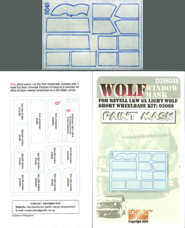 1/35 Wolf Window Mask - Click Image to Close