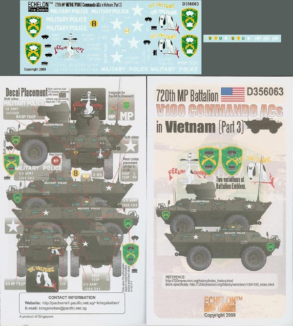 1/35 720th MP Battalion V-100 Commando ACs in Vietnam (Pt.3) - Click Image to Close