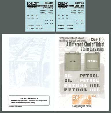 1/35 A Different Kind of Thirst - 2 Gallon Can Markings - Click Image to Close