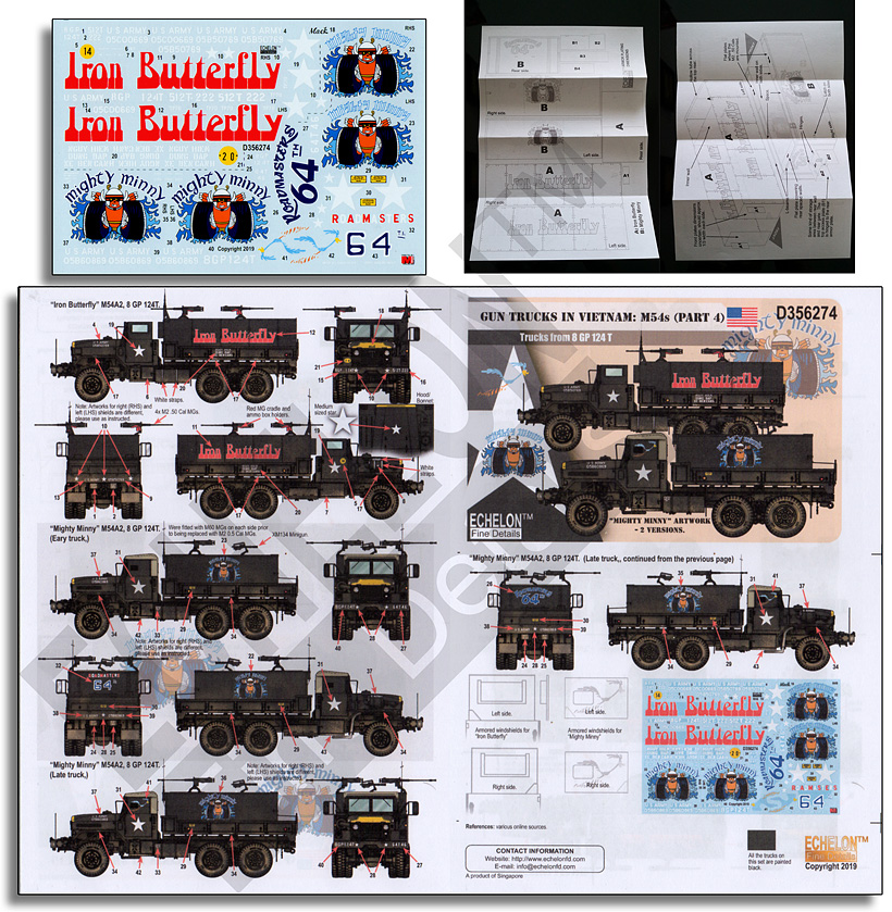 1/35 Gun Trucks in Vietnam, M54s (Part.4) - Click Image to Close