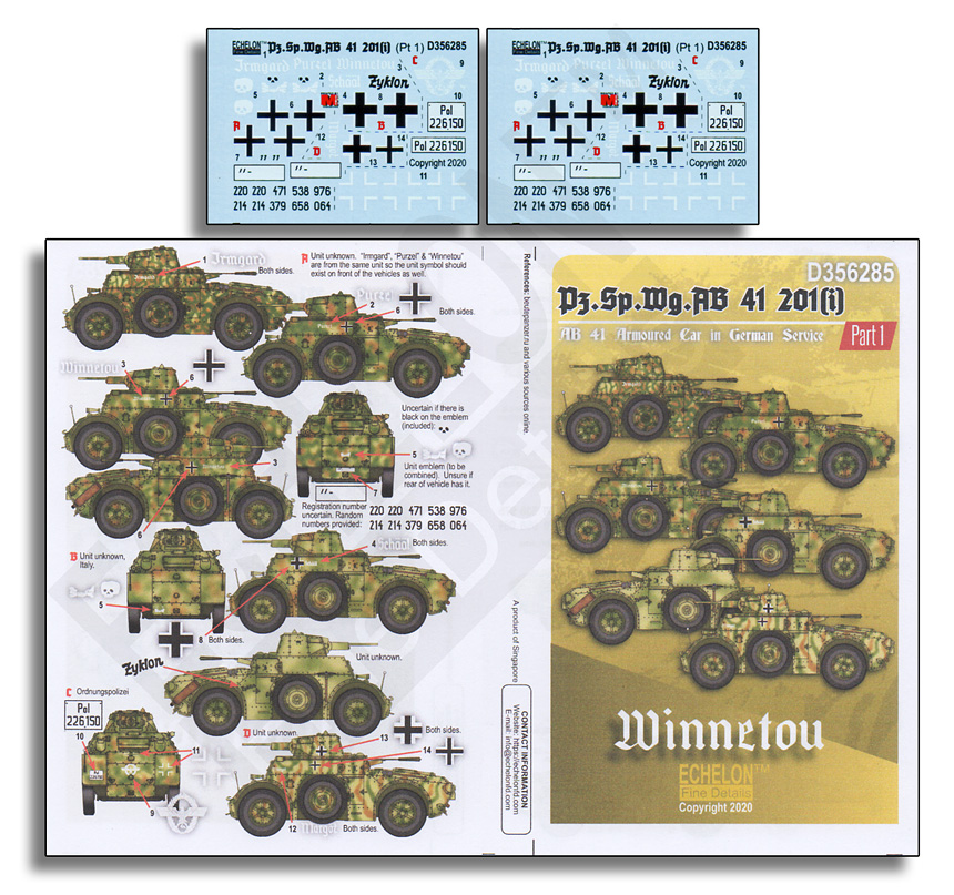 1/35 Pz.Sp.Wg.AB 41 201(i) (Part.1) - Click Image to Close