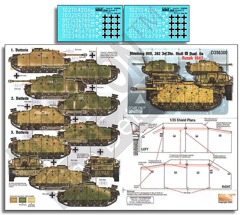 1/35 Abteilung 905, 282nd Infantry Division, StuG.III Ausf.Gs - Click Image to Close