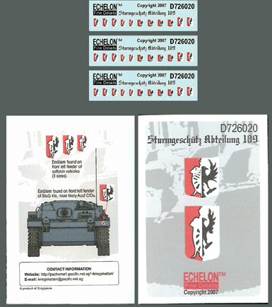 1/72 Sturmgeschutz Abteilung 189 - Click Image to Close