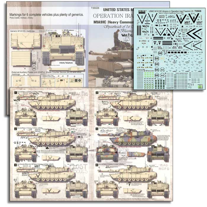 1/35 USMC M1A1HC Abrams in "Operation Iraqi Freedom" Pt.3 - Click Image to Close