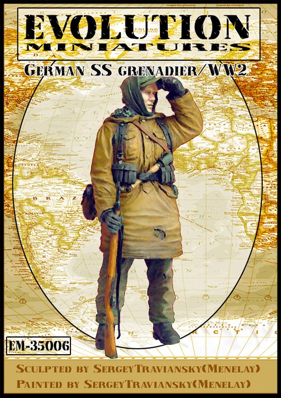 1/35 WWII German SS Grenadier #1 - Click Image to Close