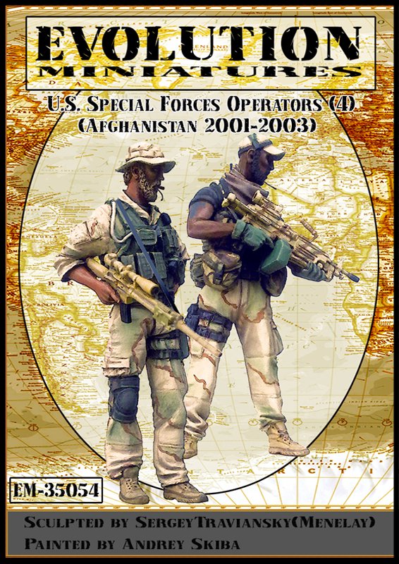 1/35 US Special Forces Operators #4, Afghanistan 2001-2003 - Click Image to Close