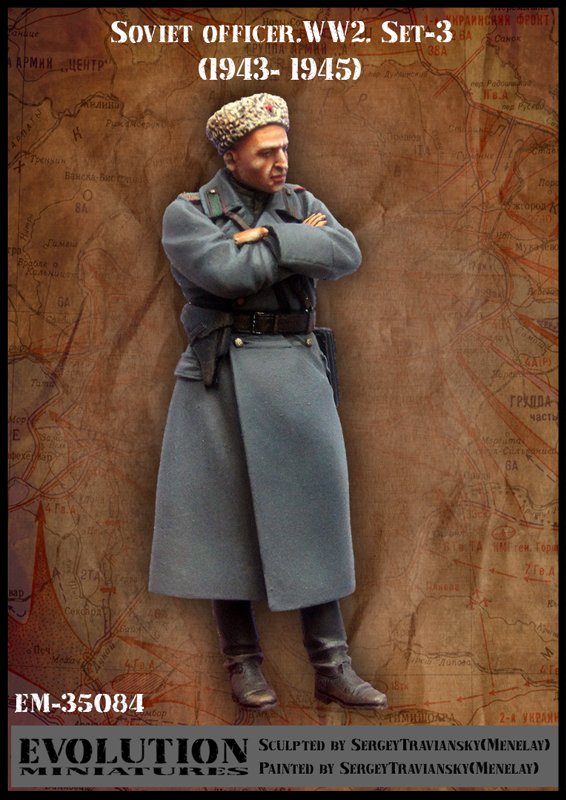 1/35 WWII Soviet Officer 1943-45 #3 - Click Image to Close