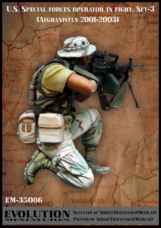 1/35 US Special Forces Operator in Fight, Afghanistan 2001-03 #3 - Click Image to Close