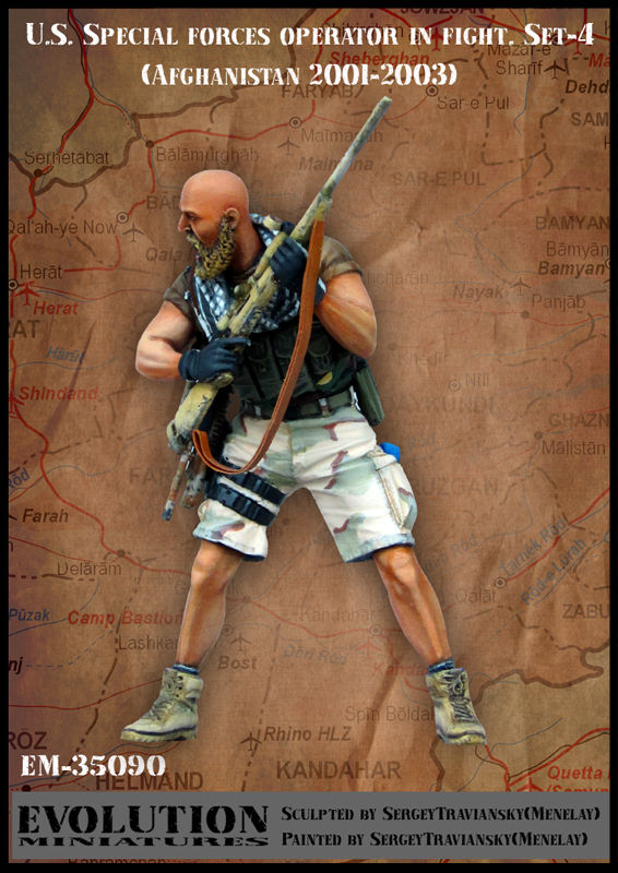 1/35 US Special Forces Operator in Fight #4 - Click Image to Close