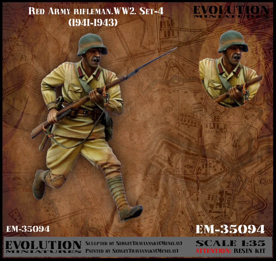 1/35 WWII Soviet Soldier in Fight 1941-43 #4 - Click Image to Close