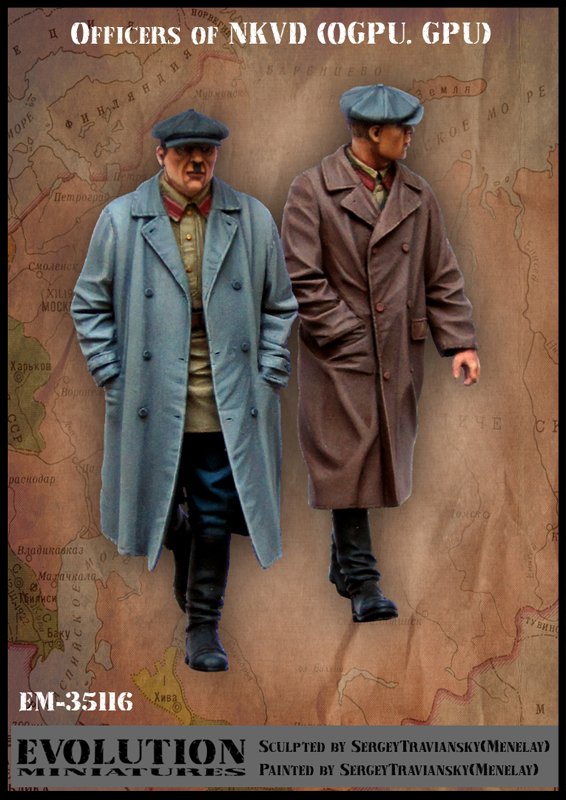 1/35 Officers of NKVD (OGPU, GPU) - Click Image to Close