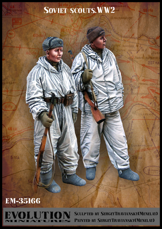 1/35 WWII Soviet Scouts - Click Image to Close