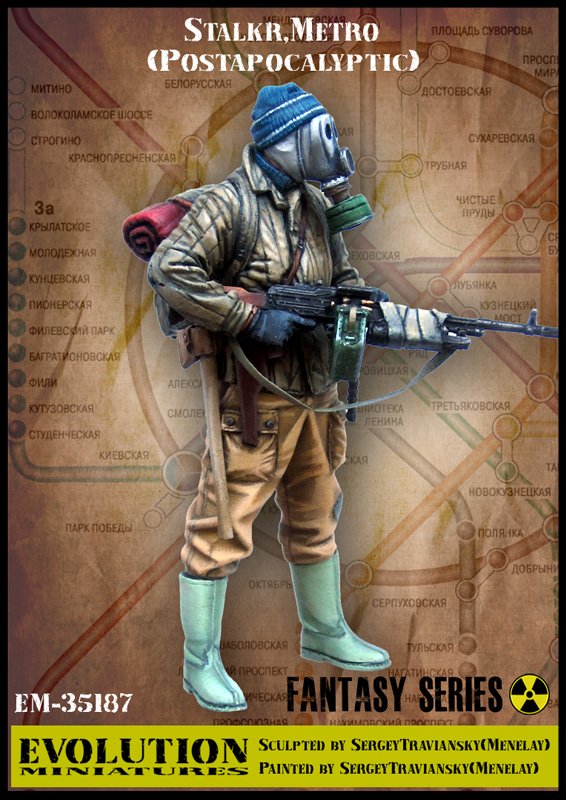 1/35 Stalker, Metro "Postapocalyptic" - Click Image to Close