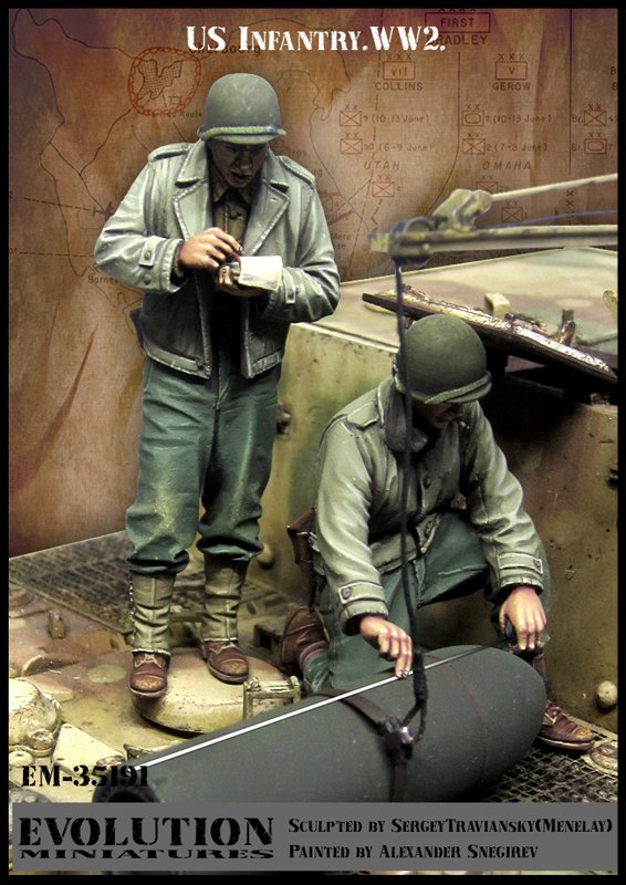 1/35 WWII US Infantry #4 - Click Image to Close