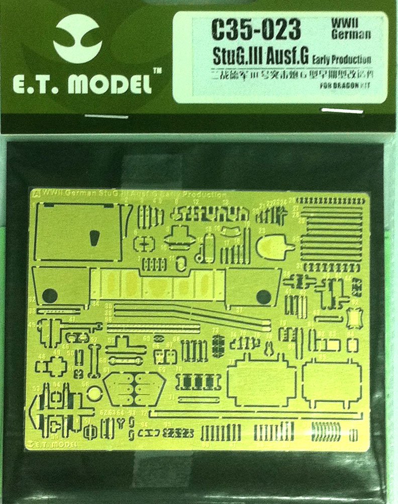 1/35 StuG.III Ausf.G Early Production Detail Up Set for Dragon - Click Image to Close