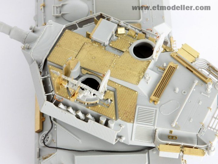 1/35 B1 Centauro Turret Armour Plate for Trumpeter 00386/00388 - Click Image to Close