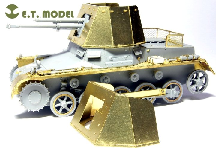 1/35 Panzerjager I Armor Plates Early Version for Dragon 6230 - Click Image to Close