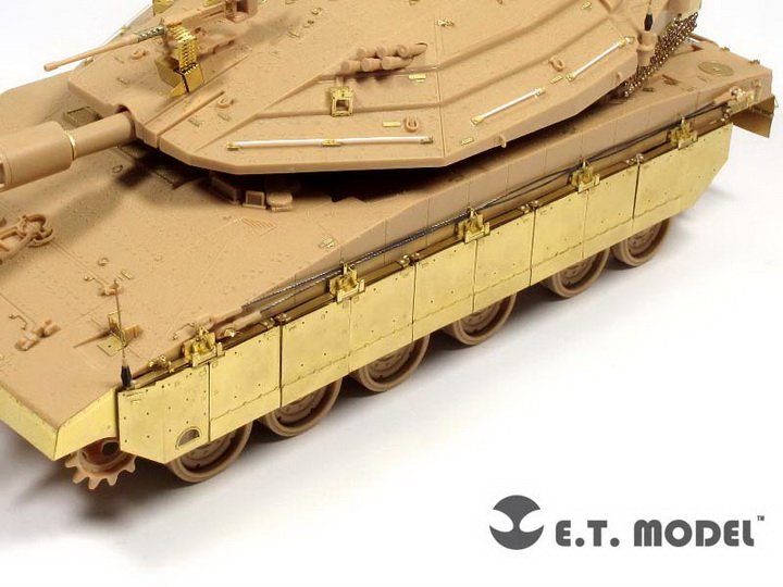 1/35 Merkava Mk.IV LIC Side Skirts for Academy 13227 - Click Image to Close