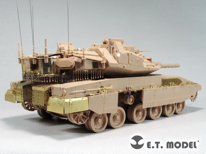 1/35 Merkava Mk.4M MBT Side Skirts for Meng Model TS-036 - Click Image to Close