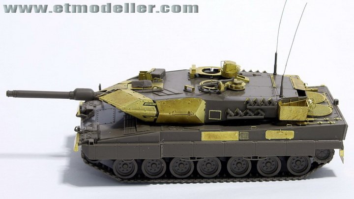 1/72 Modern German Leopard 2 A5 Detail Up Set for Revell 0389 - Click Image to Close