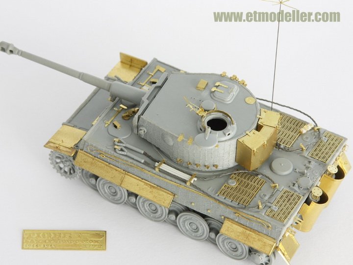 1/72 Tiger I Late Production Detail Up Set for Dragon - Click Image to Close