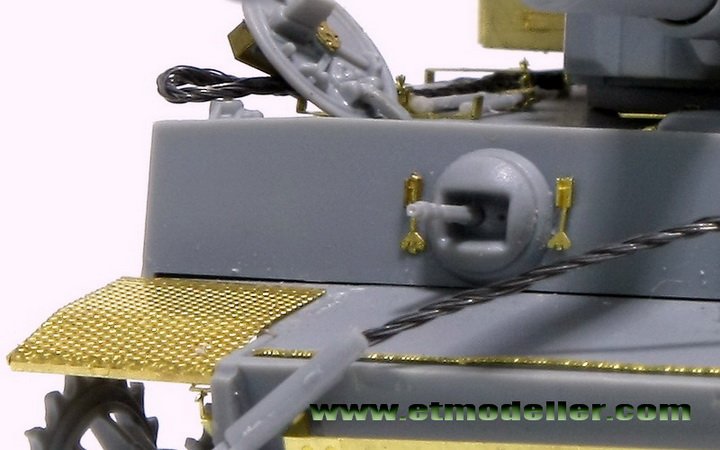 1/72 Tiger I Initial Production Detail Up Set for Dragon - Click Image to Close