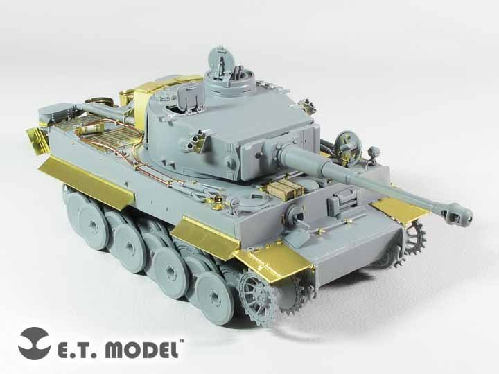 1/35 Tiger I Early Production Fender & Side Skirts for Dragon - Click Image to Close