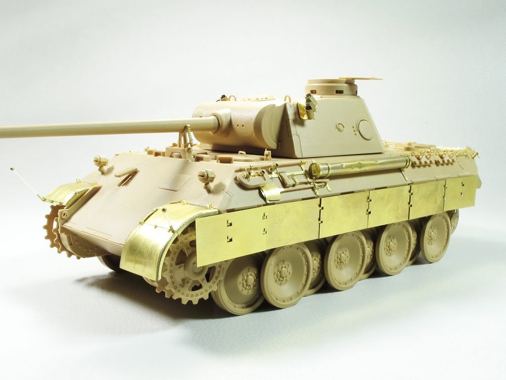 1/35 German Panther Ausf.D Fender & Side Skirts for Tamiya - Click Image to Close