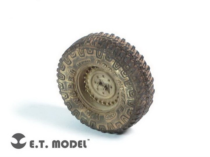 1/35 M1151 Humvee Weighted Wheels (5 pcs) - Click Image to Close