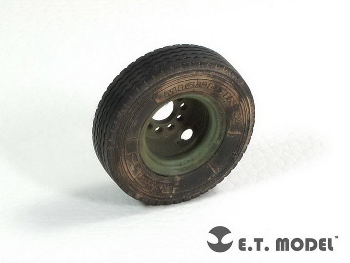 1/35 Modern US M1000 HET Semi-Trailer Weighted Wheels (42 pcs) - Click Image to Close