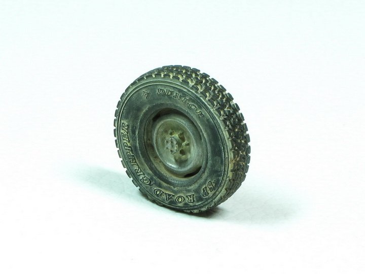 1/35 Technical Pickup Truck Weighted Wheels Type.2 (4 pcs) - Click Image to Close