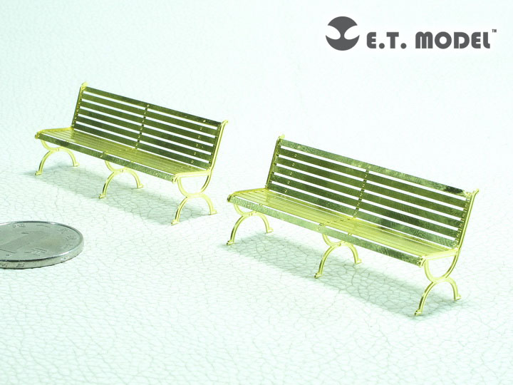 1/35 Park Benches Type.1 - Click Image to Close