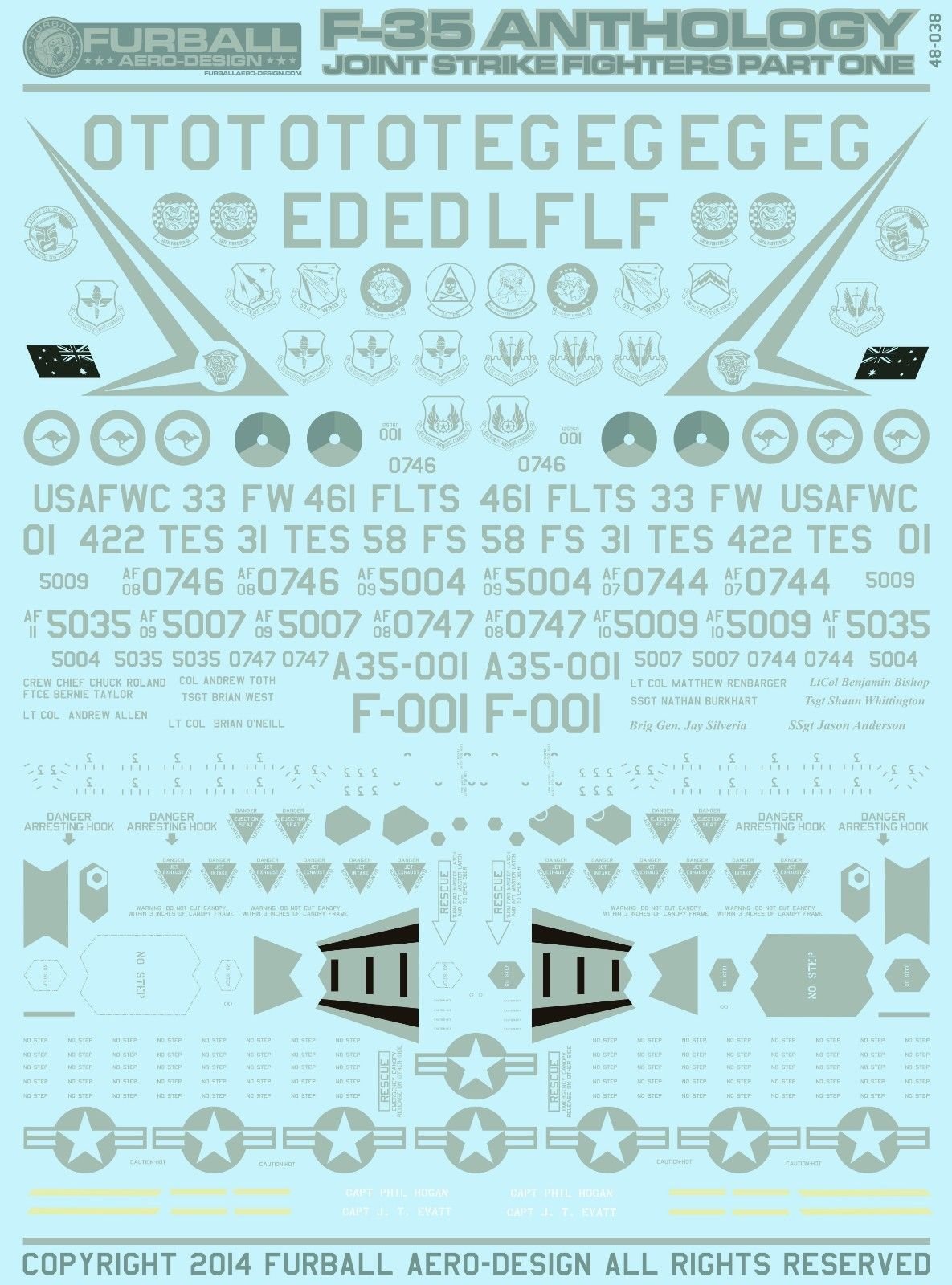 1/48 F-35A Lightning II, JSF Anthology Part.1 - Click Image to Close