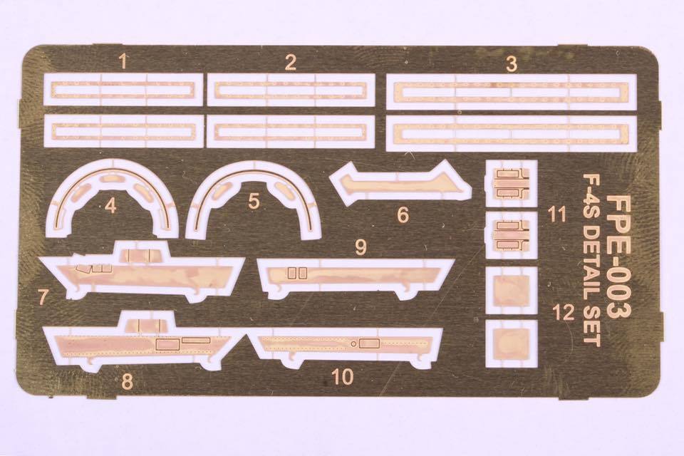 1/48 F-4S Canopy & Airframe Detail Set for Zoukei Mura - Click Image to Close