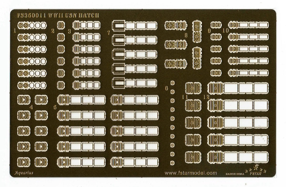 1/350 WWII USN Hatch - Click Image to Close