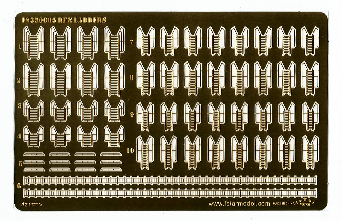 1/350 Modern Russian Soviet Navy Ladders - Click Image to Close