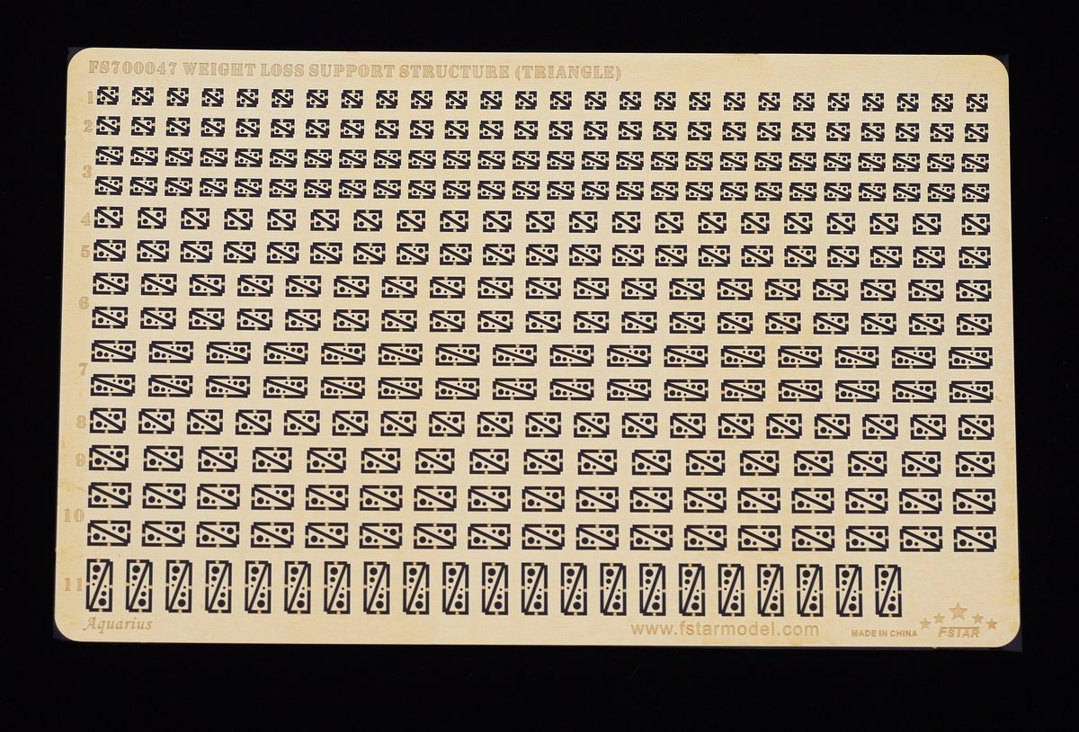 1/700 Weight Loss Support Structure (Triangle) - Click Image to Close