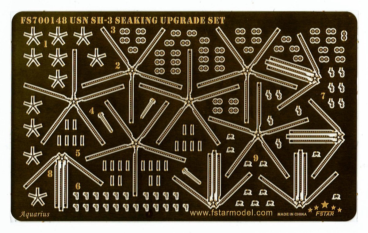 1/700 USN SH-3 Seaking Upgrade Set for Trumpeter - Click Image to Close