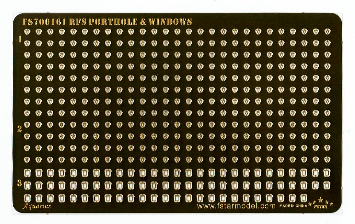 1/700 Modern Russian Soviet Navy Portholes & Windows - Click Image to Close