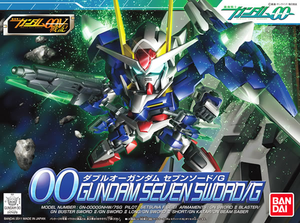 SD GN-0000GNHW/7SG 00 Gundam Seven Sword/G - Click Image to Close