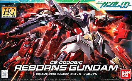 HG 1/144 CB-0000G/C Reborns Gundam - Click Image to Close