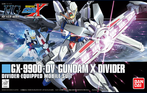 HGAW 1/144 GX-9900-DV Gundam X Divider - Click Image to Close