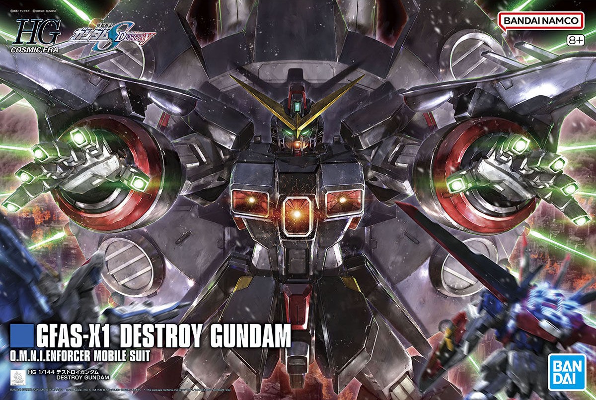 HGCE 1/144 GFAS-X1 Destroy Gundam - Click Image to Close