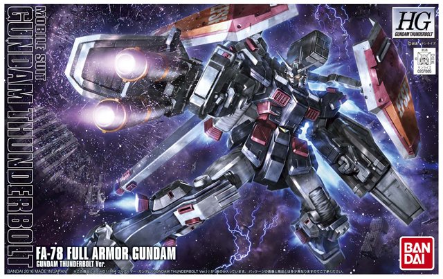 HG 1/144 FA-78 Full Armor Gundam, Gundam Thunderbolt Version - Click Image to Close